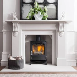 Arada Holborn 5 Widescreen Slate Multifuel Woodburning Stove, Freestanding, Eco Design Approved, Defra Approved(Arada Holborn 5 Widescreen Slate Multi Fuel Wood Burning Stove) -Gr8fires 02 1 4 1