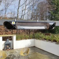 Ecostrad Thermaglo Infrared Patio Heater - Black 2kW -Gr8fires 20200225 113403 1