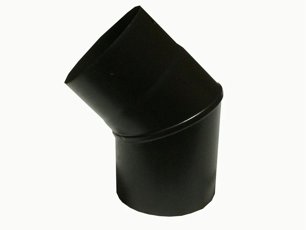 4 Inch 45 Degree Plain Black Flue Elbow(4 Inch 45 Degree Plain Black Flue Elbow) 3 4 Inch 45 Degree Plain Black Flue Elbow(4 Inch 45 Degree Plain Black Flue Elbow)
