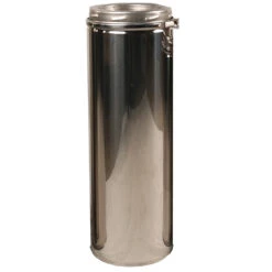 6 Inch (150mm) Twin Wall 500mm Pipe Inc Locking Band(6 Inch Twin Wall 500mm Pipe)