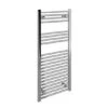 Ecostrad Fina-E Electric Towel Rail - Chrome 300w (500 X 1100mm) 1 Ecostrad Fina-E Electric Towel Rail - Chrome 300w (500 X 1100mm) -Gr8fires 5060235340338 kudox electric ladder towel rail straight d standard 500mm x 1100mm chrome 250 watts co 2 1 2