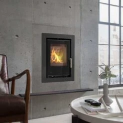 Arada I400 4kW 3 Sided Trim Stove, Multifuel, Woodburning Cassette, Inset, Defra Approved(Arada I400 4kw 3 Sided Trim Stove Multifuel Woodburning Cassette Inset Defra Approved) -Gr8fires 5 11