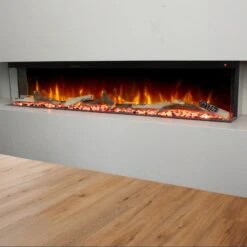 Ezee Glow 60'' Celestial Built-In Media Wall Electric Fire(Ezee Glow 60 Celestial Built In Electric Fire) -Gr8fires 60inchcelestial
