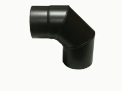 5 Inch 90 Degree Plain Black Flue Elbow(5 Inch 90 Degree Plain Black Flue Elbow)