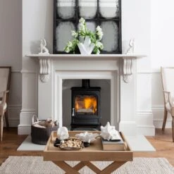 Arada Holborn 5W Multifuel Woodburning Stove, Freestanding, Eco Design Approved, Defra Approved(Arada Holborn 5 Multi Fuel Wood Burning Stove) -Gr8fires AradaHolbornB2 RWcopy