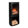 Ezee Glow E-Solera Electric Freestanding Stove With Log Store 1.9kW(Ezee Glow E Solera Electric Freestanding Stove 1 9kw) 2 Ezee Glow E-Solera Electric Freestanding Stove With Log Store 1.9kW(Ezee Glow E Solera Electric Freestanding Stove 1 9kw) -Gr8fires Arc2