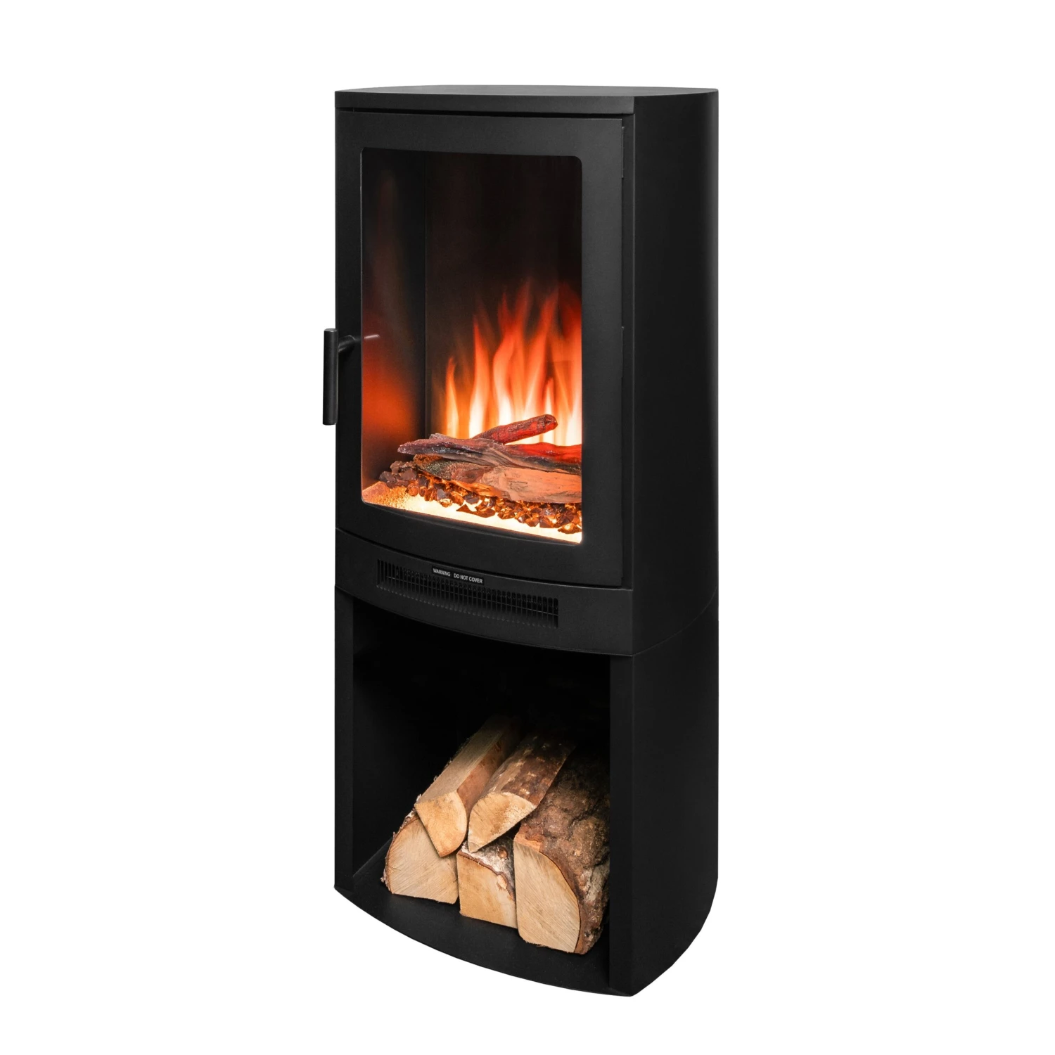 Ezee Glow E-Solera Electric Freestanding Stove With Log Store 1.9kW(Ezee Glow E Solera Electric Freestanding Stove 1 9kw) 4 Ezee Glow E-Solera Electric Freestanding Stove With Log Store 1.9kW(Ezee Glow E Solera Electric Freestanding Stove 1 9kw) - Image 2