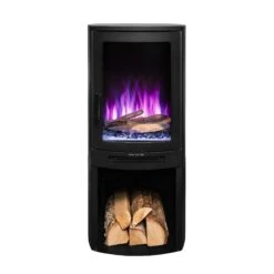 Ezee Glow E-Solera Electric Freestanding Stove With Log Store 1.9kW(Ezee Glow E Solera Electric Freestanding Stove 1 9kw) 17 Ezee Glow E-Solera Electric Freestanding Stove With Log Store 1.9kW(Ezee Glow E Solera Electric Freestanding Stove 1 9kw) -Gr8fires Arc 10