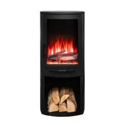 Ezee Glow E-Solera Electric Freestanding Stove With Log Store 1.9kW(Ezee Glow E Solera Electric Freestanding Stove 1 9kw) 21 Ezee Glow E-Solera Electric Freestanding Stove With Log Store 1.9kW(Ezee Glow E Solera Electric Freestanding Stove 1 9kw) -Gr8fires Arc 5