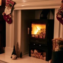 Arizona, A07 Eco, 7kW, Stove, Multi-Fuel Stove, Free Standing, Eco Design Approved, Defra Approved(Arizona A07 Eco 7kw Multi Fuel Freestanding Stove) -Gr8fires ArizonaIveRoomsetChristmas