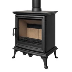 Mazona Bedford 8kW Stove, Multifuel, Woodburning, Freestanding, Eco Design Approved, Defra Approved(Mazona Bedford Eco 8kw Freestanding Wood Burning Multifuel Stove) -Gr8fires Ashford 8 Angle 8