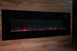 Ezee Glow XL Zara 72"Black Wall Mounted Or Recessed / Built In Electric Fire(Ezee Glow Zara Xl Black Wall Mounted Or Recessed Built In Electric Fire) -Gr8fires DSC09662 aaffefcd 4cb2 4c65 a145 db391de10bcd