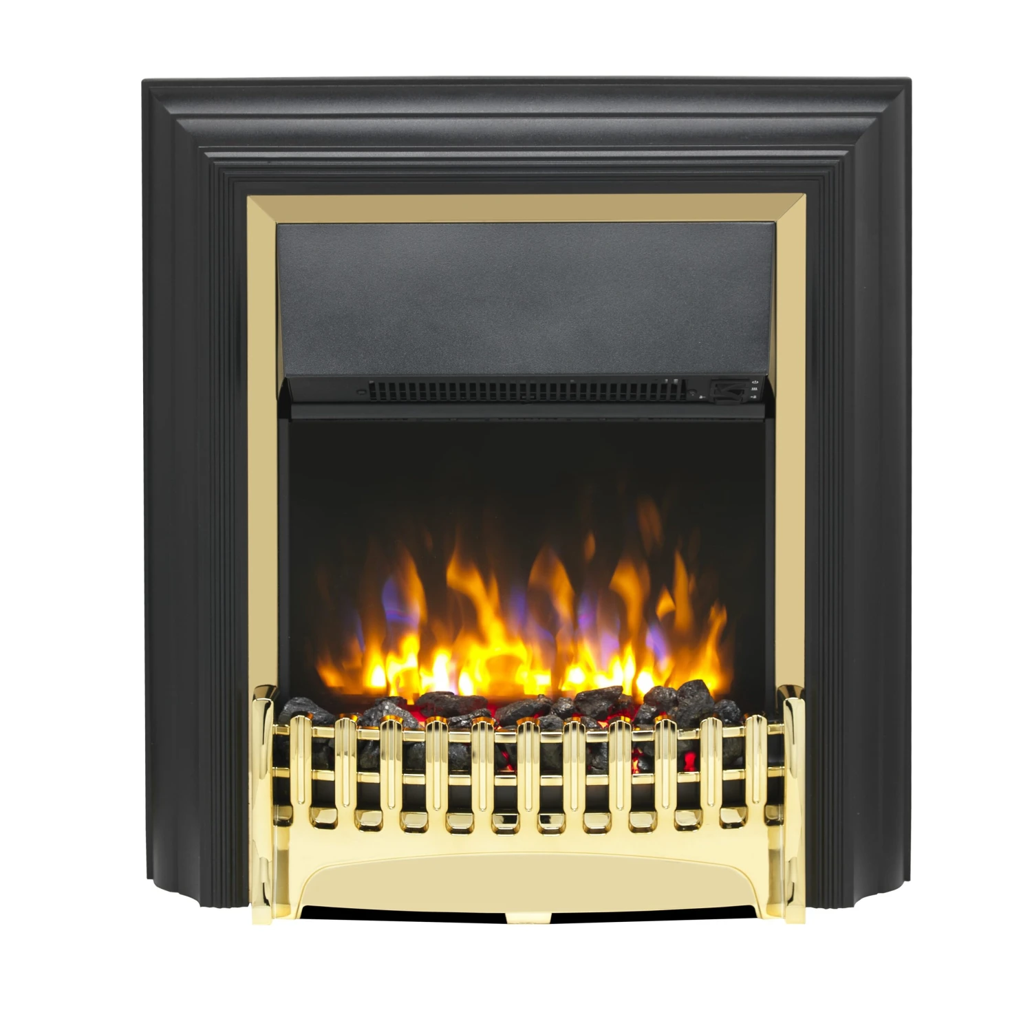 Dimplex Kingsley Deluxe 2kW Electric Inset Stove Brass, Optiflame(Dimplex Kingsley Deluxe 2kw Electric Inset Stove) 5 Dimplex Kingsley Deluxe 2kW Electric Inset Stove Brass, Optiflame(Dimplex Kingsley Deluxe 2kw Electric Inset Stove) - Image 3