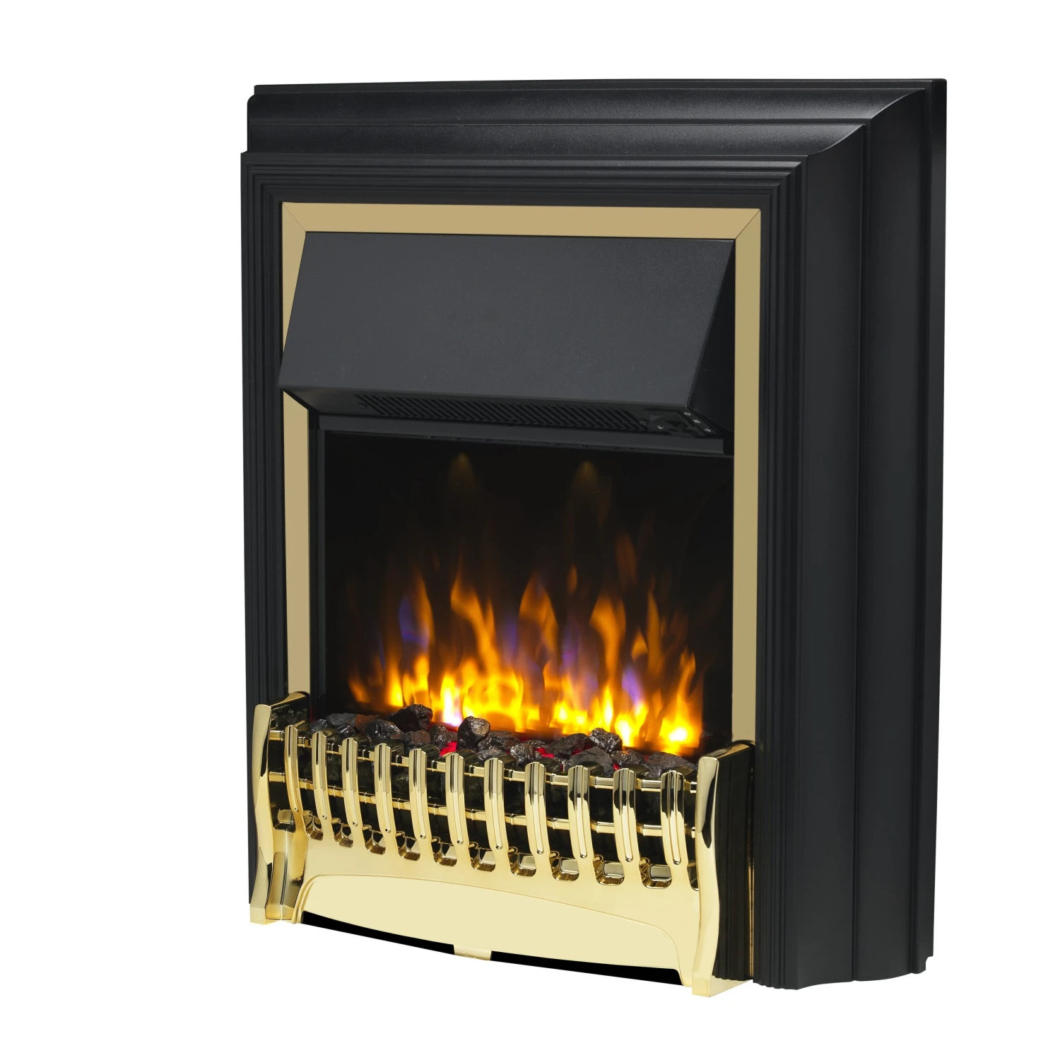 Dimplex Kingsley Deluxe 2kW Electric Inset Stove Brass, Optiflame(Dimplex Kingsley Deluxe 2kw Electric Inset Stove) 6 Dimplex Kingsley Deluxe 2kW Electric Inset Stove Brass, Optiflame(Dimplex Kingsley Deluxe 2kw Electric Inset Stove) - Image 4