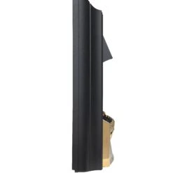 Dimplex Kingsley Deluxe 2kW Electric Inset Stove Chrome, Optiflame(Dimplex Kingsley Deluxe 2kw Electric Inset Stove Copy) -Gr8fires DimplexKingsleyDeluxeBrassOptiflameSolusSideonView 5ec3a722 3843 443e b466 4d2d0db7f868