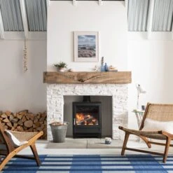 Arada Ecoburn 7 (S3) Ecodesign Ready Wood Burning Stove(Arada Ecoburn 7 S3 Multi Fuel Wood Burning Stove) -Gr8fires Ecoburn5WSA2MIDNIGHT square crop