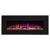 Ezee Glow Zara 50" Metal Frame Wall Mounted Or Recessed / Built-In Electric Fire(Ezee Glow Zara Metal Wall Mounted Or Recessed Built In Electric Fire) -Gr8fires Fire6.2