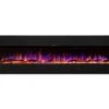 Ezee Glow XL Zara 72" Metal Frame Wall Mounted Or Recessed / Built In Electric Fire(Ezee Glow Xl Zara 72 Metal Frame Wall Mounted Or Recessed Built In Electric Fire) -Gr8fires Fire8.2