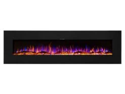 Ezee Glow XL Zara 72" Metal Frame Wall Mounted Or Recessed / Built In Electric Fire(Ezee Glow Xl Zara 72 Metal Frame Wall Mounted Or Recessed Built In Electric Fire)