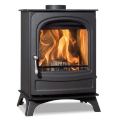 Arada Holborn 5W Multifuel Woodburning Stove, Freestanding, Eco Design Approved, Defra Approved(Arada Holborn 5 Multi Fuel Wood Burning Stove)