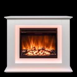 Ezee Glow Nova Electric Fire Suite(Ezee Glow Nova Electric Fire Suite) -Gr8fires Illuminated Surround Colour 2