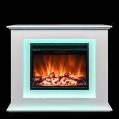 Ezee Glow Nova Electric Fire Suite(Ezee Glow Nova Electric Fire Suite) -Gr8fires Illuminated Surround Colour 6