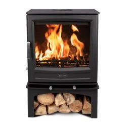 Arizona, A07 Eco, 7kW, Stove, Multi-Fuel Stove, Free Standing, Eco Design Approved, Defra Approved(Arizona A07 Eco 7kw Multi Fuel Freestanding Stove) -Gr8fires Ive7 Straight