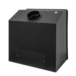 Mazona Clovelly 550 6kW 4 SidedGlass Trim Stove, Multifuel, Woodburning, Cassette, Inset, Eco Design Approved, Defra Approved(Mazona Clovelly 550 Cassette Stove) -Gr8fires Kinsale 550 Angle 4 1