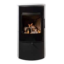 Arada Lagom 4 KW White Ceramic Wood Burning Stove(Arada Lagom 4 Kw White Ceramic Wood Burning Stove) 9 Arada Lagom 4 KW White Ceramic Wood Burning Stove(Arada Lagom 4 Kw White Ceramic Wood Burning Stove) -Gr8fires Lagom4WhiteB2copy
