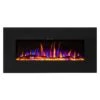Ezee Glow Mini Zara Metal Frame Wall Mounted Or Recessed / Built-In Electric Fire(Ezee Glow Mini Zara Metal Wall Mounted Or Recessed Built In Electric Fire) -Gr8fires Metal Zara 42