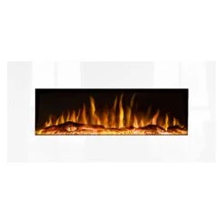 Ezee Glow Mini Zara White Wall Mounted Or Recessed / Built In Electric Fire(Ezee Glow Mini Zara Black Wall Mounted Or Recessed Built In Electric Fire 2)