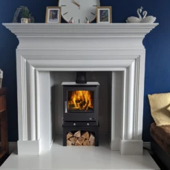 Mazona Rye 5kW Multifuel Woodburning Stove, Freestanding, Eco Design Approved, Defra Approved(Mazona Rye 5kw Eco Design Multi Fuel Stove) -Gr8fires NewportRyewithlogstore