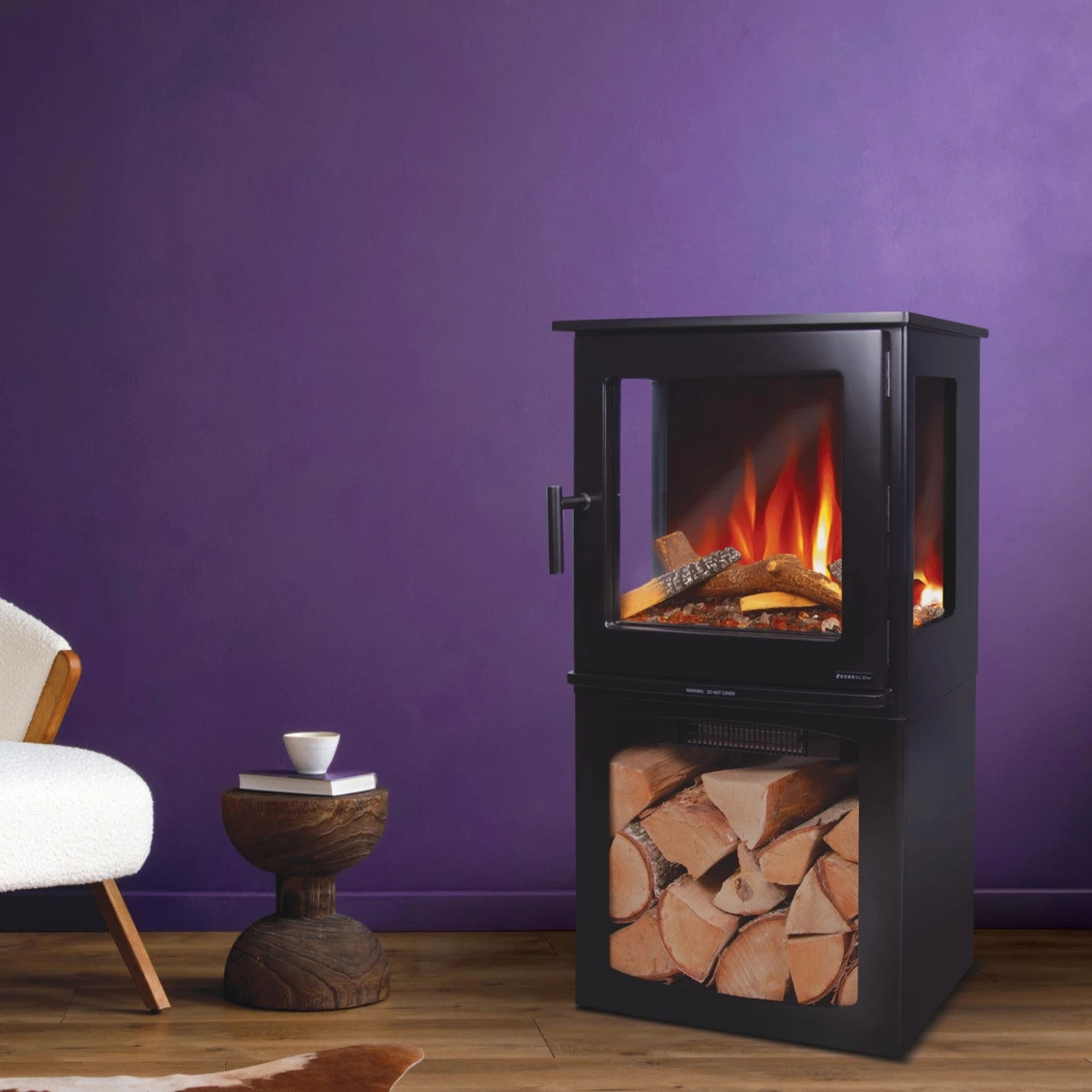 Ezee Glow Crescent Electric Freestanding Stove 1.9KW(Ezee Glow Crescent Electric Stove) 11 Ezee Glow Crescent Electric Freestanding Stove 1.9KW(Ezee Glow Crescent Electric Stove) - Image 9