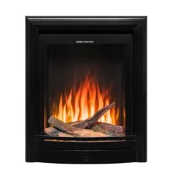 Ezee Glow Pulse Deep Inset Electric Fire With Nickel Trim(Ezee Glow Pulse Inset Electric Fire With Nickel Trim)