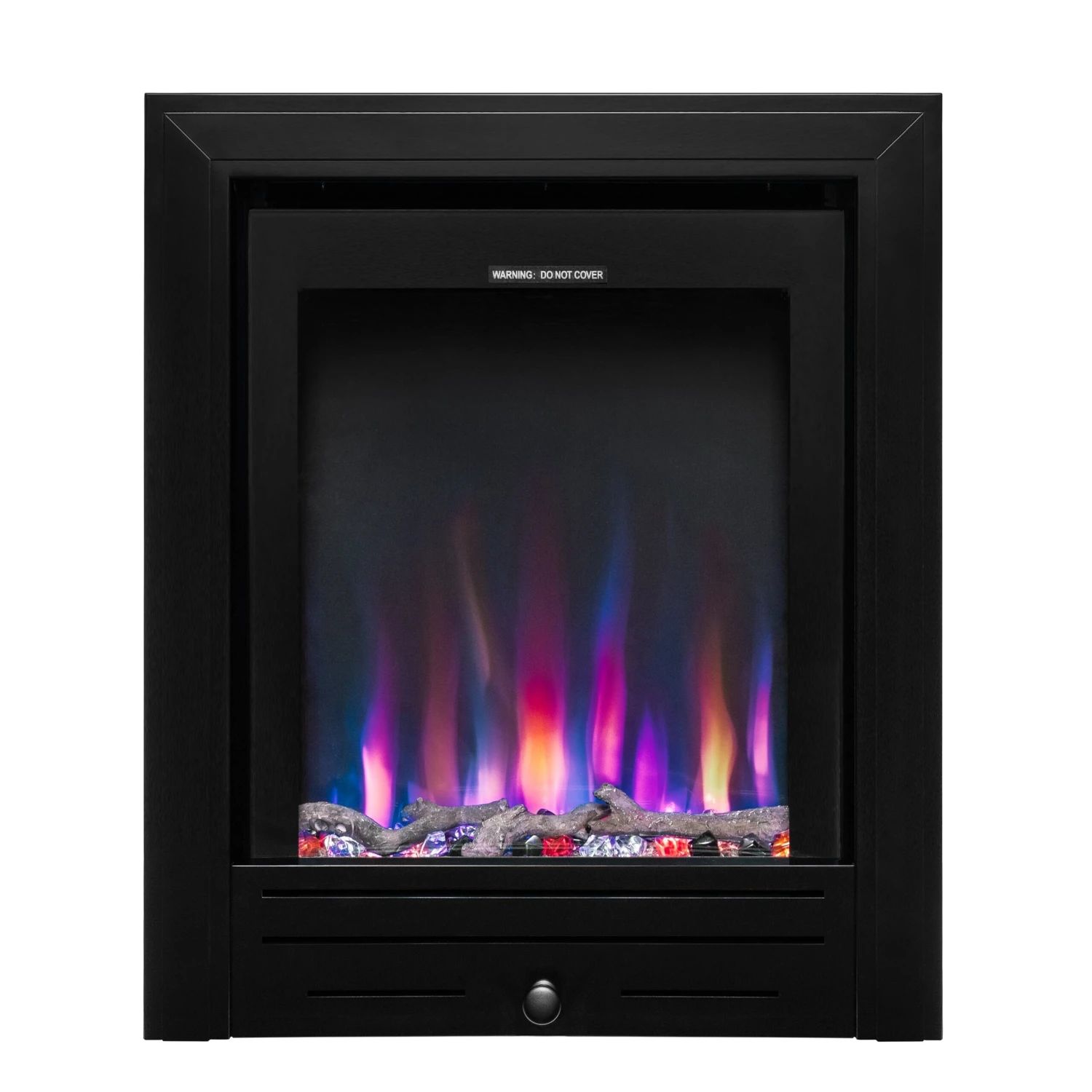 Ezee Glow Pulse Black Inset Electric Fire With Metal Trim(Ezee Glow Pulse Optional Metal Trim) 4 Ezee Glow Pulse Black Inset Electric Fire With Metal Trim(Ezee Glow Pulse Optional Metal Trim) - Image 2