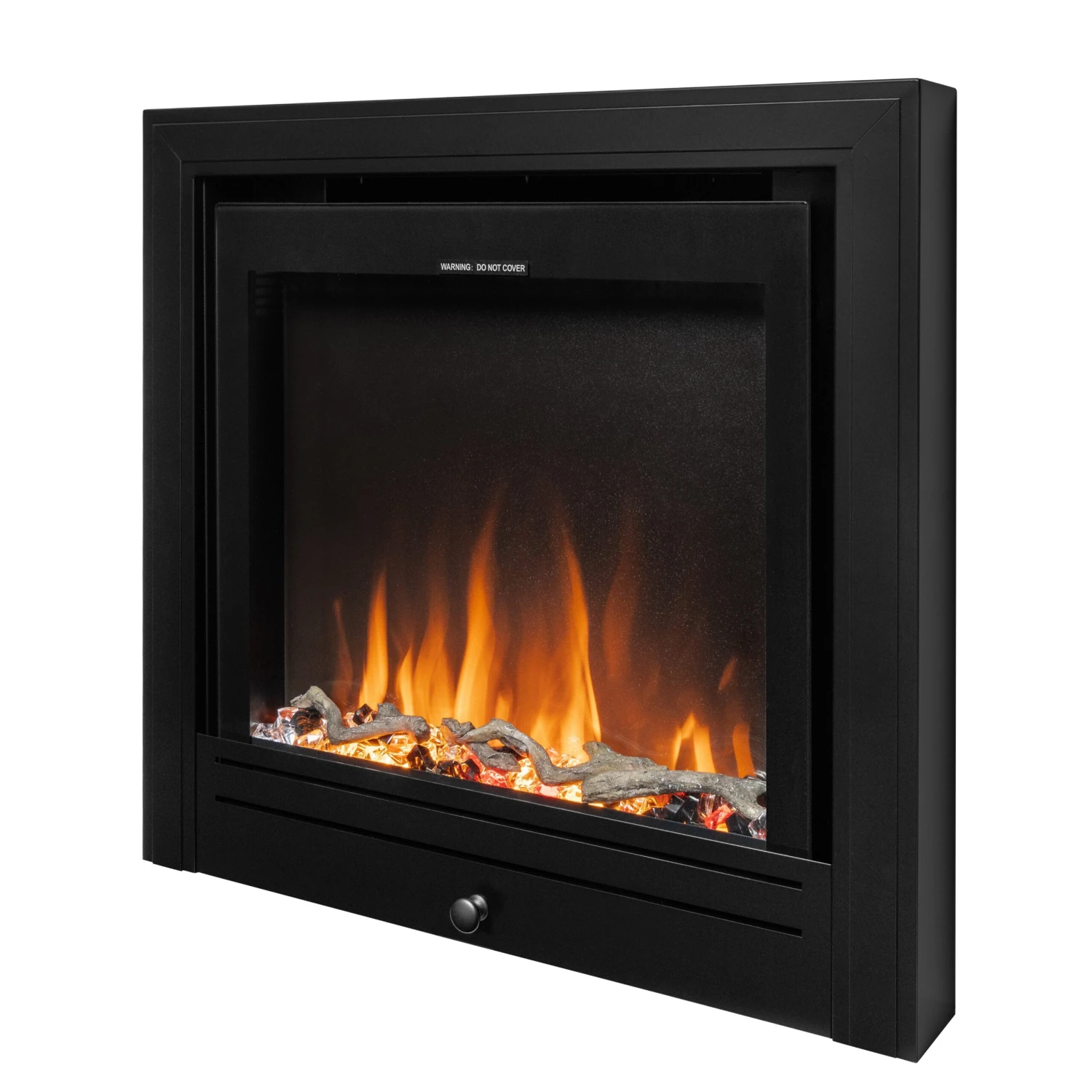 Ezee Glow Pulse Widescreen Black Inset Electric Fire With Metal Trim(Ezee Glow Pulse Widescreen Optional Metal Trim) 4 Ezee Glow Pulse Widescreen Black Inset Electric Fire With Metal Trim(Ezee Glow Pulse Widescreen Optional Metal Trim) - Image 2