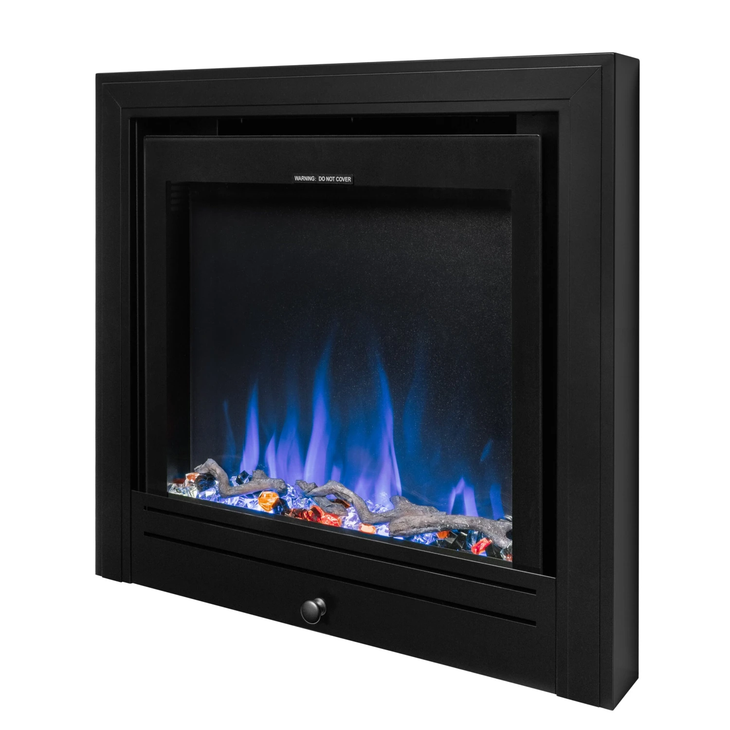 Ezee Glow Pulse Widescreen Black Inset Electric Fire With Metal Trim(Ezee Glow Pulse Widescreen Optional Metal Trim) 6 Ezee Glow Pulse Widescreen Black Inset Electric Fire With Metal Trim(Ezee Glow Pulse Widescreen Optional Metal Trim) - Image 4