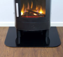 ACR Black Glass Hearth For Electric Stoves(Acr Black Glass Hearth For Electric Stoves)