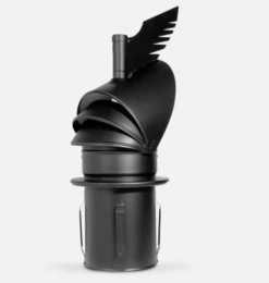 Rotowent 150mm Dragon Chimney Cowl Powder Black(Rotowent 150mm Dragon Chimney Cowl Powder Black)