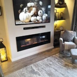 Ezee Glow Grand Zara 60" Black Wall Mounted Or Recessed / Built In Electric Fire(Ezee Glow Grand Zara Black Wall Mounted Or Recessed Built In Electric Fire) -Gr8fires Snapinsta.app 398107914 358352589985722 1822682761209043005 n 1080