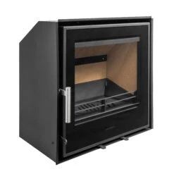 Mazona Clovelly 550 6kW 3 Sided Glass Trim Stove, Multifuel, Woodburning, Cassette, Inset, Eco Design Approved, Defra Approved(Mazona Clovelly 550 6kw 3 Sided Trim Stove Multifuel Woodburning Cassette Inset Eco Design Approved Defra Approved Copy) -Gr8fires Stove6.2