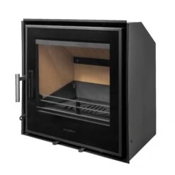 Mazona Clovelly 550 6kW 4 SidedGlass Trim Stove, Multifuel, Woodburning, Cassette, Inset, Eco Design Approved, Defra Approved(Mazona Clovelly 550 Cassette Stove) -Gr8fires Stove6.3 1