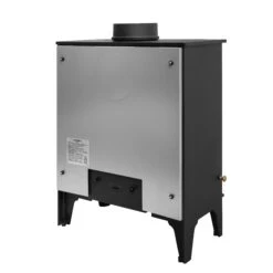 Mazona Warwick Widescreen 5kW Multifuel Woodburning Stove, Freestanding, Eco Design Approved, Defra Approved(Mazona Warwick Widescreen 5kw) -Gr8fires Wicklow WS Angle 7