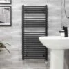 Ecostrad Fina-E Thermostatic Electric Towel Rail - Anthracite 2 Ecostrad Fina-E Thermostatic Electric Towel Rail - Anthracite -Gr8fires a digitsl