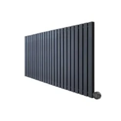 Ecostrad Adesso IQ WiFi Designer Electric Radiator - Black 1200w (1190 X 600mm)