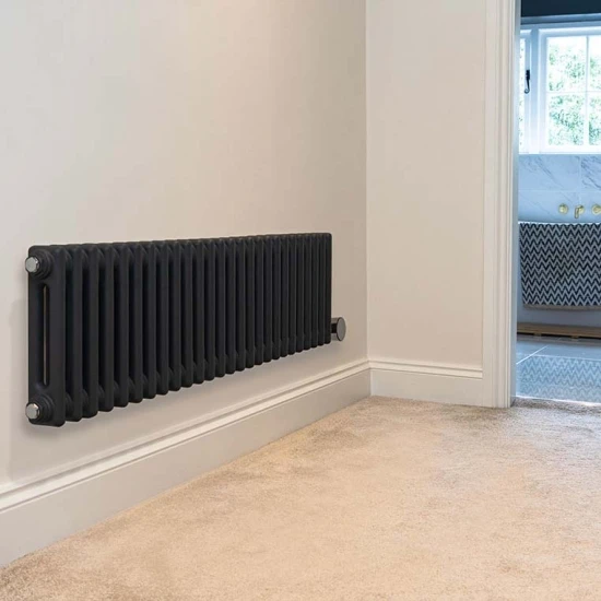 Ecostrad Allerton IQ WiFi Low Double Column Electric Radiator - Anthracite 1000w (1190 X 300mm) 3 Ecostrad Allerton IQ WiFi Low Double Column Electric Radiator - Anthracite 1000w (1190 X 300mm)