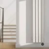 Ecostrad Allora IQ WiFi Vertical Designer Electric Radiator - White Double Panel -Gr8fires allora vertical cgi herov2 1 6