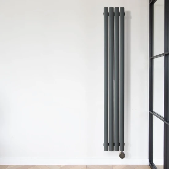 Ecostrad Allora IQ WiFi Vertical Designer Electric Radiator - Anthracite 800w (236 X 1600mm) 4 Ecostrad Allora IQ WiFi Vertical Designer Electric Radiator - Anthracite 800w (236 X 1600mm) - Image 2