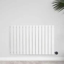 Ecostrad Ascoli IQ WiFi Designer Electric Radiator - White 300w (420 X 635mm) -Gr8fires ascoli iq 2 1