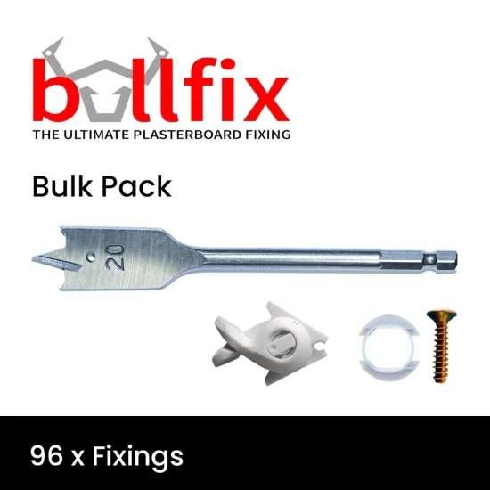 Bullfix Universal Plasterboard Fixings - Bulk Pack (96) 3 Bullfix Universal Plasterboard Fixings - Bulk Pack (96)